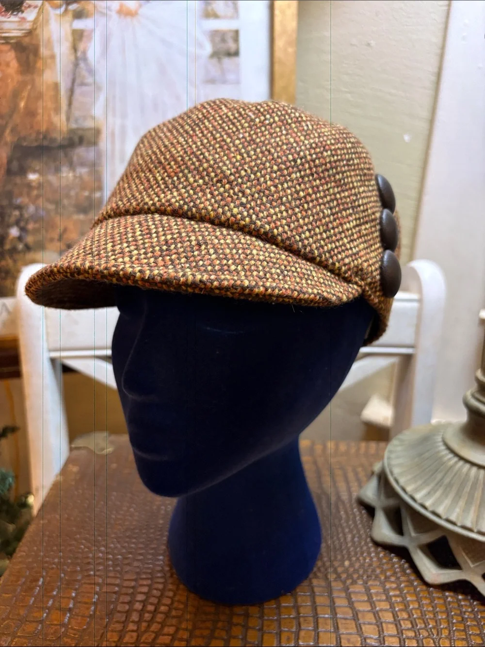 Vintage Ladies Wool Hat “Baroness Ashley”